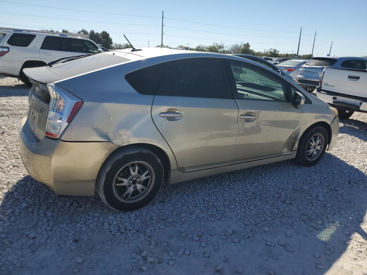 2010 Toyota Prius VIN JTDKN3DU1A0082038 Copart auction photo, all over damage thumbnail 3
