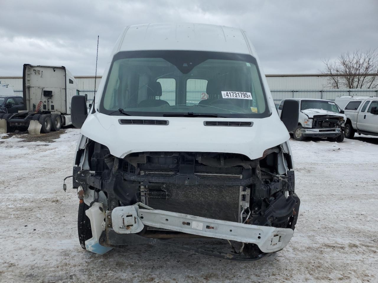 2016 Ford Transit VIN 1FTYR2XM7GKB08904 Copart auction photo, front end / minor dent/scratches damage thumbnail 5