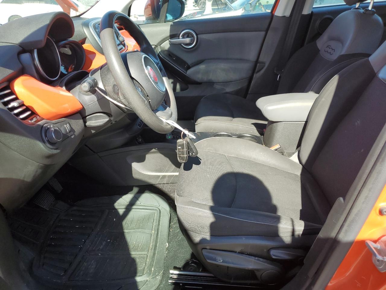 2016 Fiat 500 VIN ZFBCFXAT5GP499279 Copart auction photo, front end damage thumbnail 7