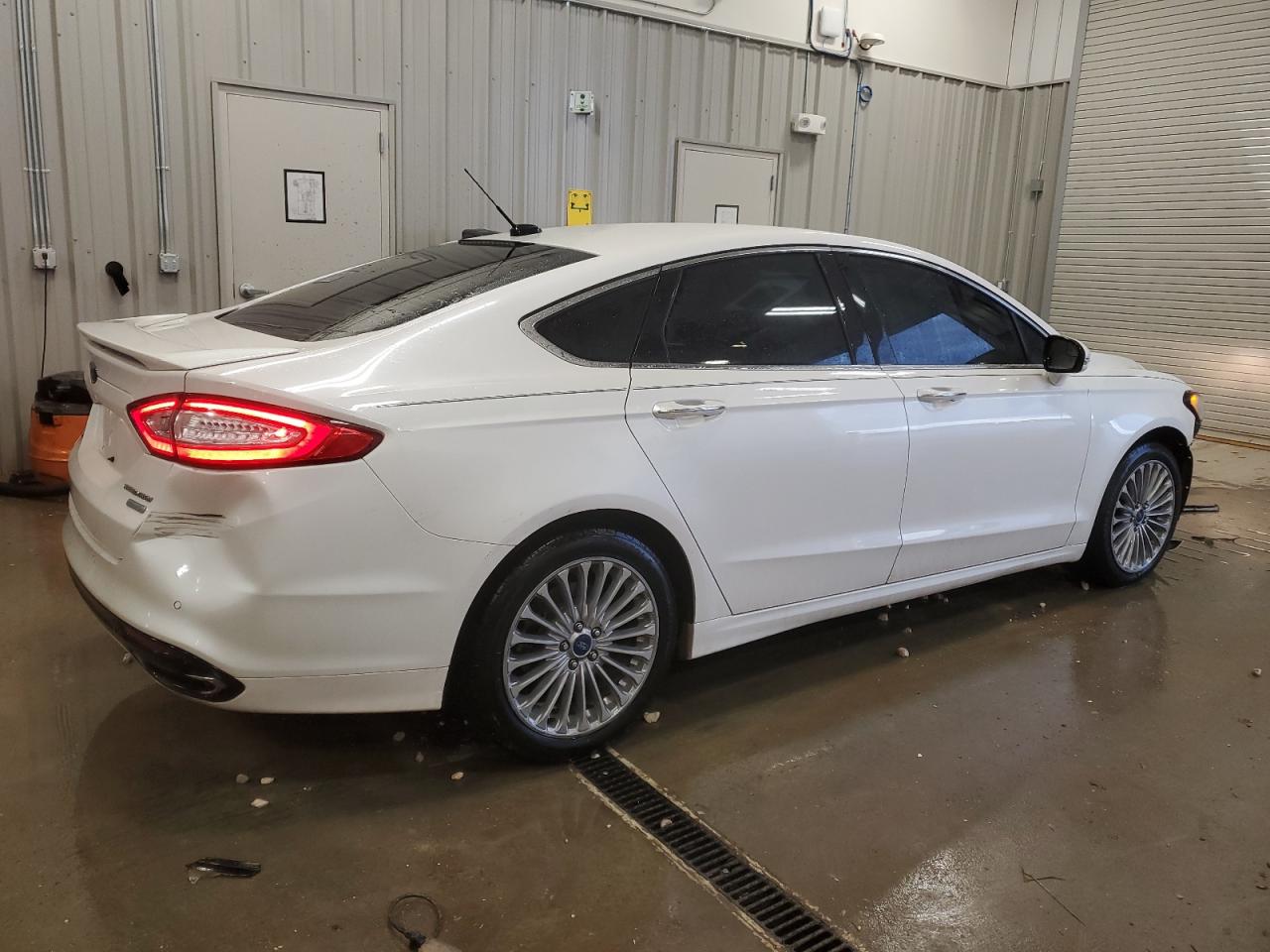2014 Ford Fusion VIN 3FA6P0K92ER235756 Copart auction photo, front end damage thumbnail 3