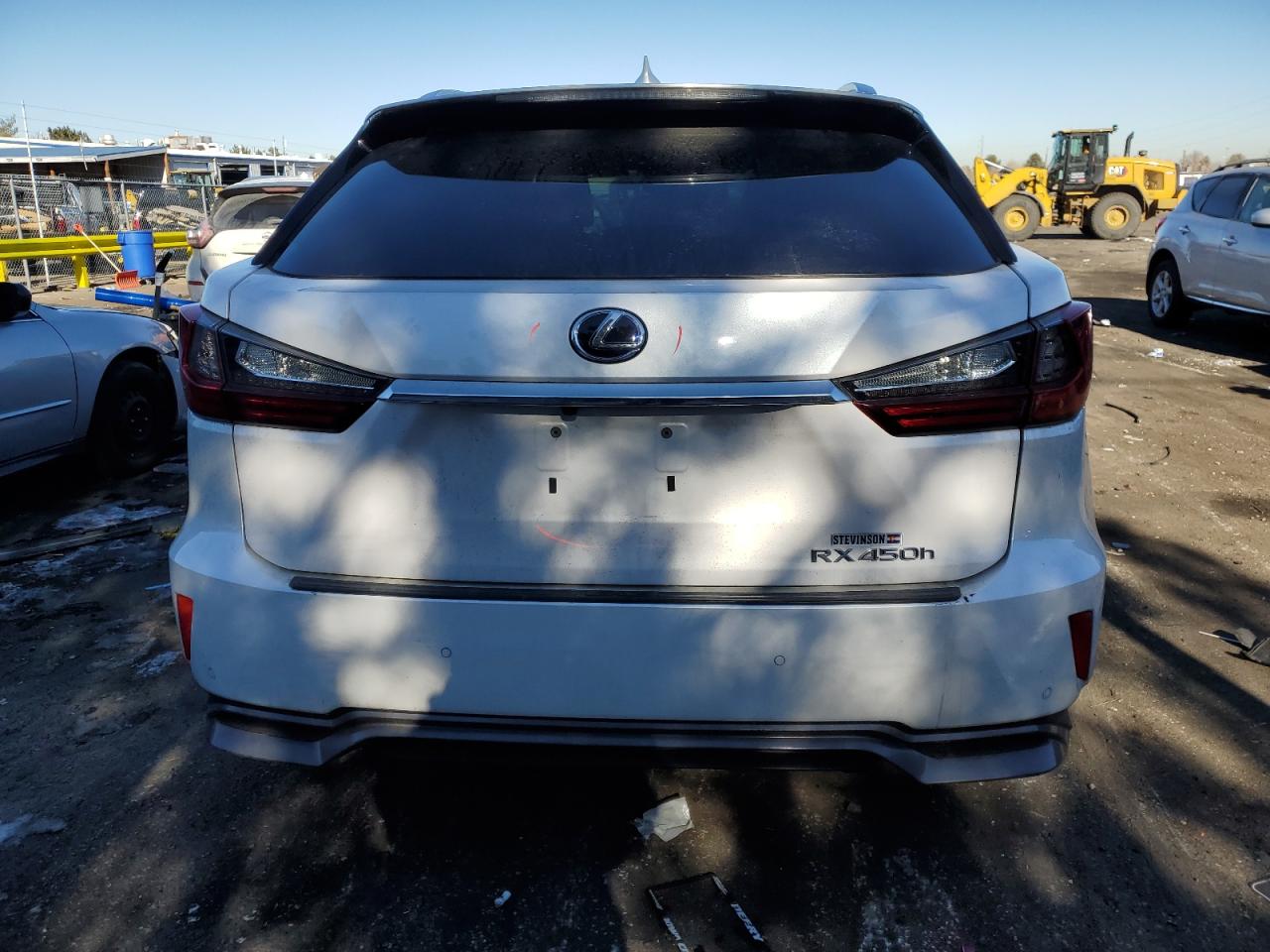 2017 Lexus RX VIN 2T2BGMCA5HC017356 Copart auction photo, front end / hail damage thumbnail 6
