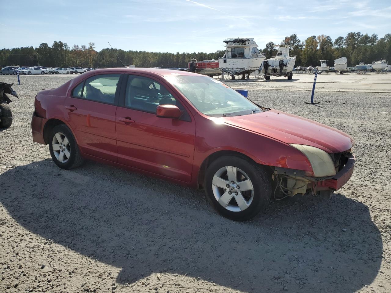 2009 Ford Fusion VIN 3FAHP07Z09R131578 Copart auction photo, rear end damage thumbnail 4