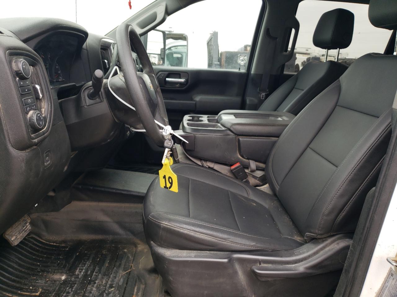 2022 Chevrolet Silverado VIN 1GC4YSEY5NF262833 Copart auction photo, side / undercarriage damage thumbnail 7