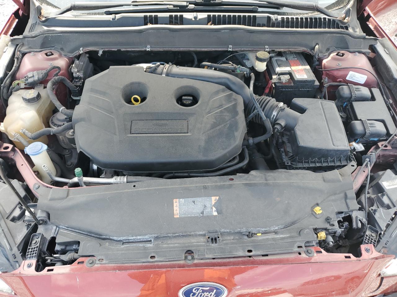 2017 Ford Fusion VIN 3FA6P0H90HR204131 Copart auction photo, front end / rear end damage thumbnail 11