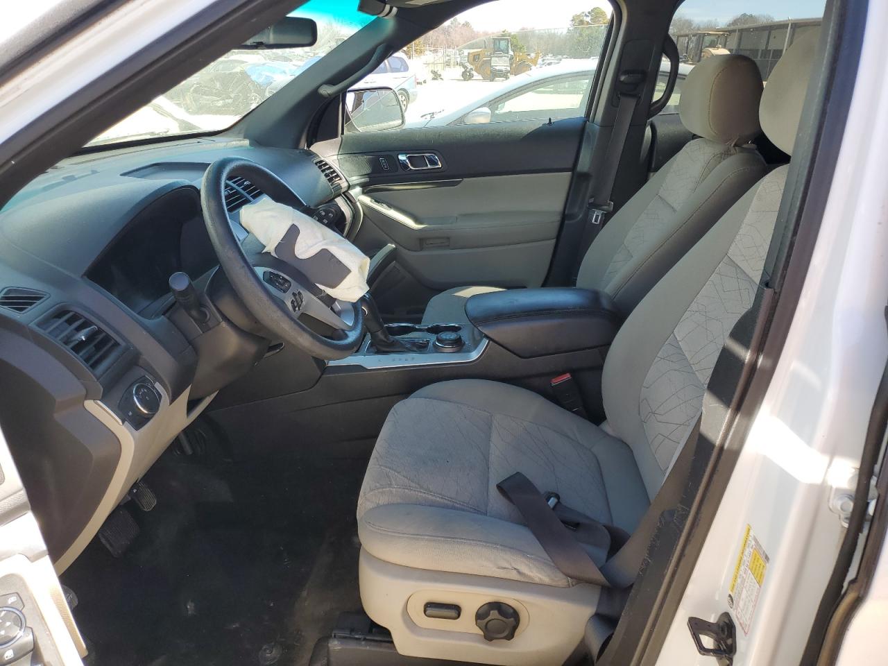 2015 Ford Explorer VIN 1FM5K8B88FGB75559 Copart auction photo, front end / side damage thumbnail 7
