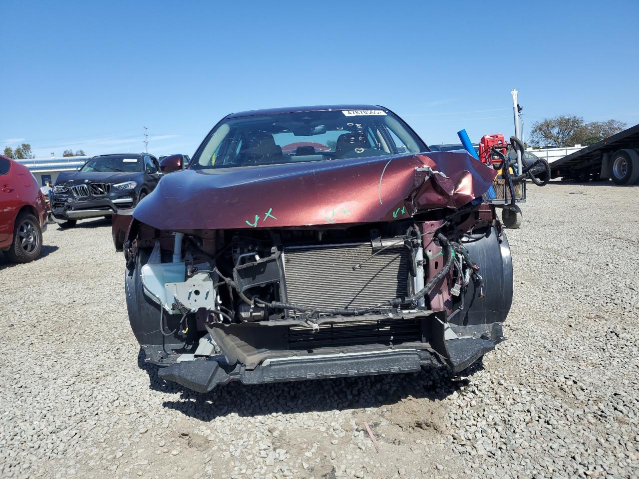 2022 Nissan Sentra VIN 3N1AB8CV0NY233252 Copart auction photo, front end damage thumbnail 5