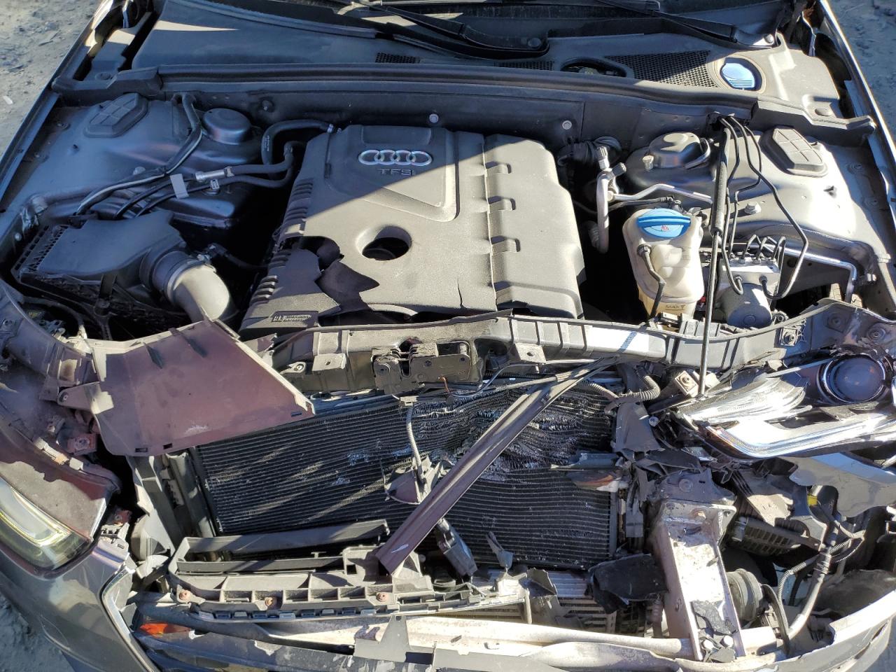 2014 Audi A4 VIN WAUFFAFL2EN035386 Copart auction photo, frame damage / front end damage thumbnail 11