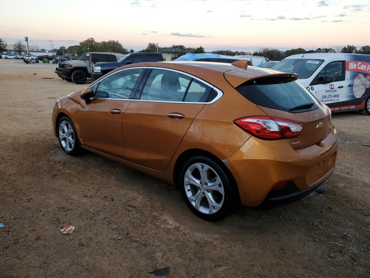 2017 Chevrolet Cruze VIN 3G1BF6SM6HS561827 Copart auction photo, front end / side damage thumbnail 2