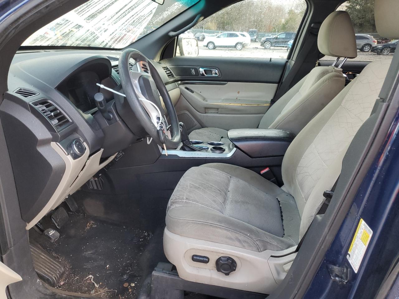 2012 Ford Explorer VIN 1FMHK7B81CGA45240 Copart auction photo, side damage thumbnail 7