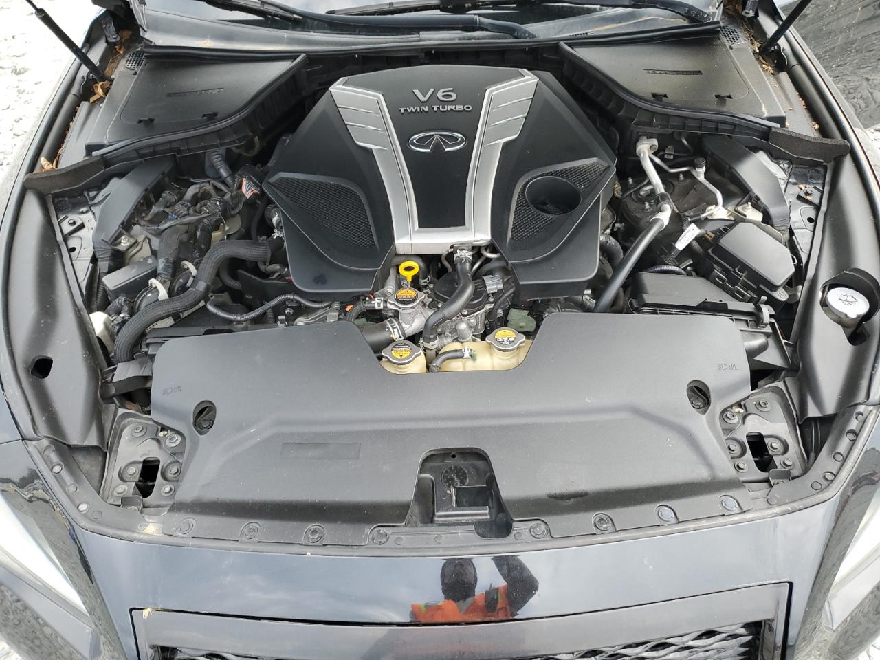 2016 Infiniti Q50 VIN JN1EV7AR8GM343996 Copart auction photo, rear end damage thumbnail 12
