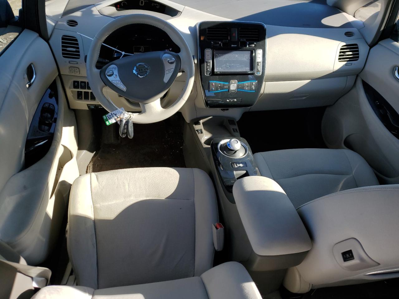 2012 Nissan Leaf VIN JN1AZ0CP6CT018544 Copart auction photo, front end damage thumbnail 8