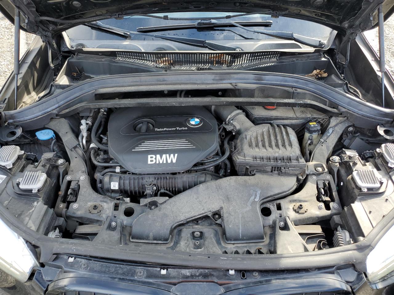 2018 BMW X1 VIN WBXHT3C35J5L27034 Copart auction photo, front end damage thumbnail 11