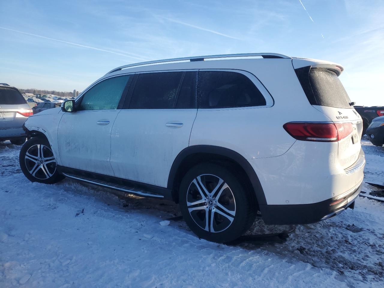 2020 Mercedes-Benz GLS-klasse VIN 4JGFF5KEXLA175302 Copart auction photo, side damage thumbnail 2