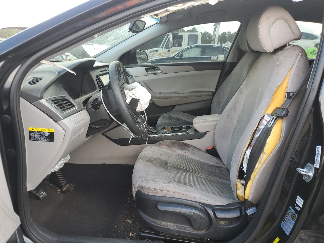 2016 Hyundai Sonata VIN 5NPE24AFXGH340991 Copart auction photo, all over / front end damage thumbnail 7