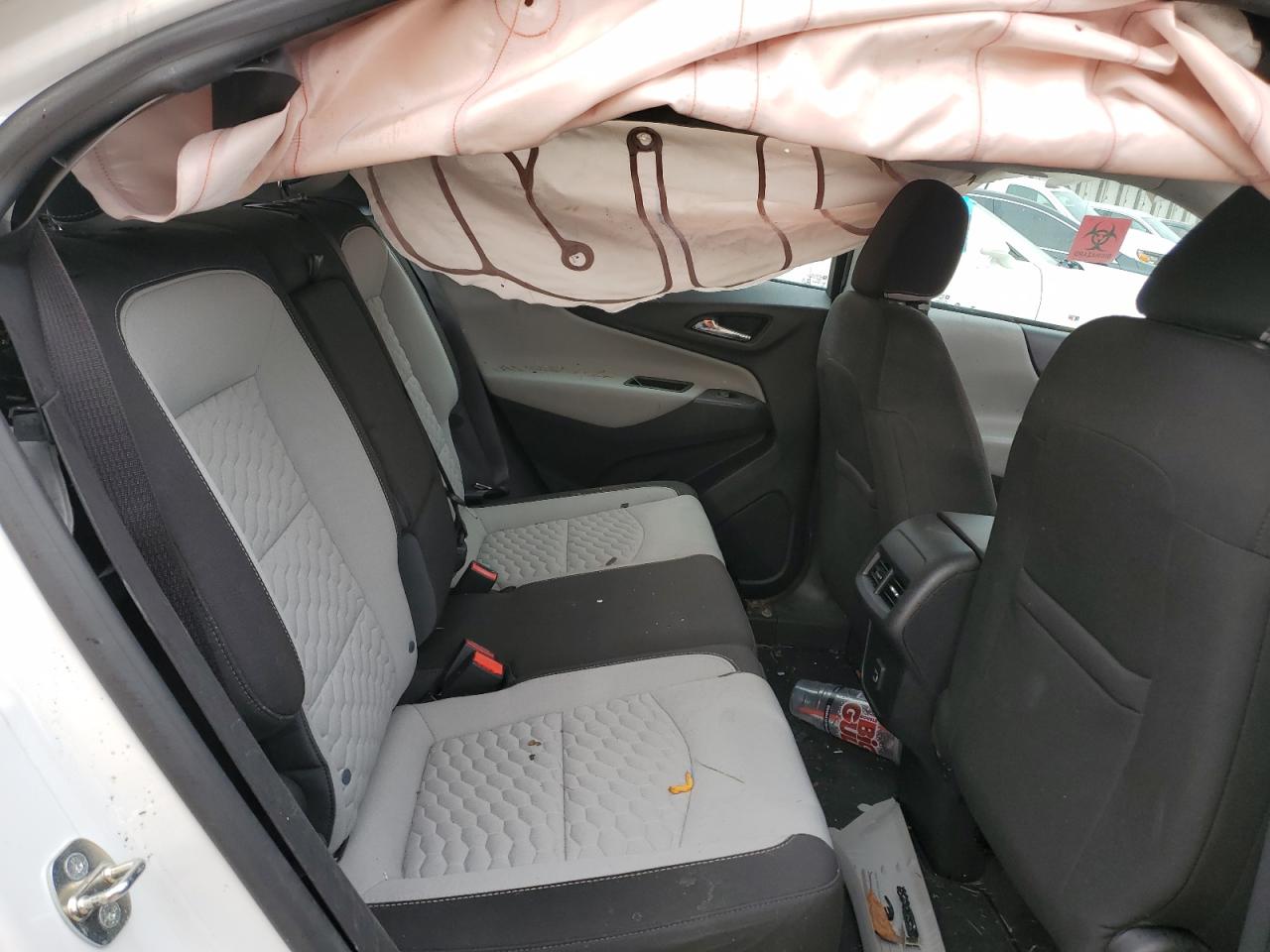 2020 Chevrolet Equinox VIN 3GNAXHEV7LS683628 Copart auction photo, rollover damage thumbnail 11
