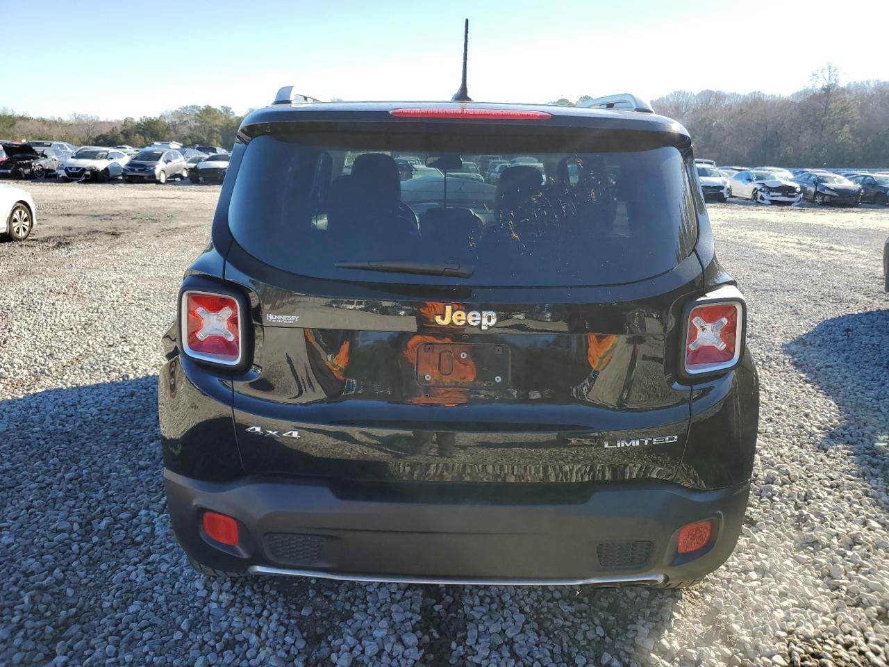 2016 Jeep Renegade VIN ZACCJBDT9GPD35093 Copart auction photo, front end / rear end damage thumbnail 6