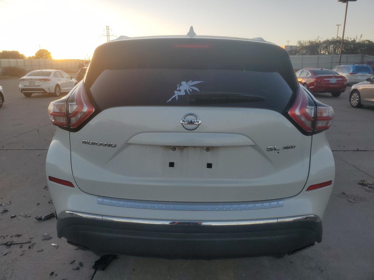 2018 Nissan Murano VIN 5N1AZ2MH2JN114555 Copart auction photo, hail / front end damage thumbnail 6