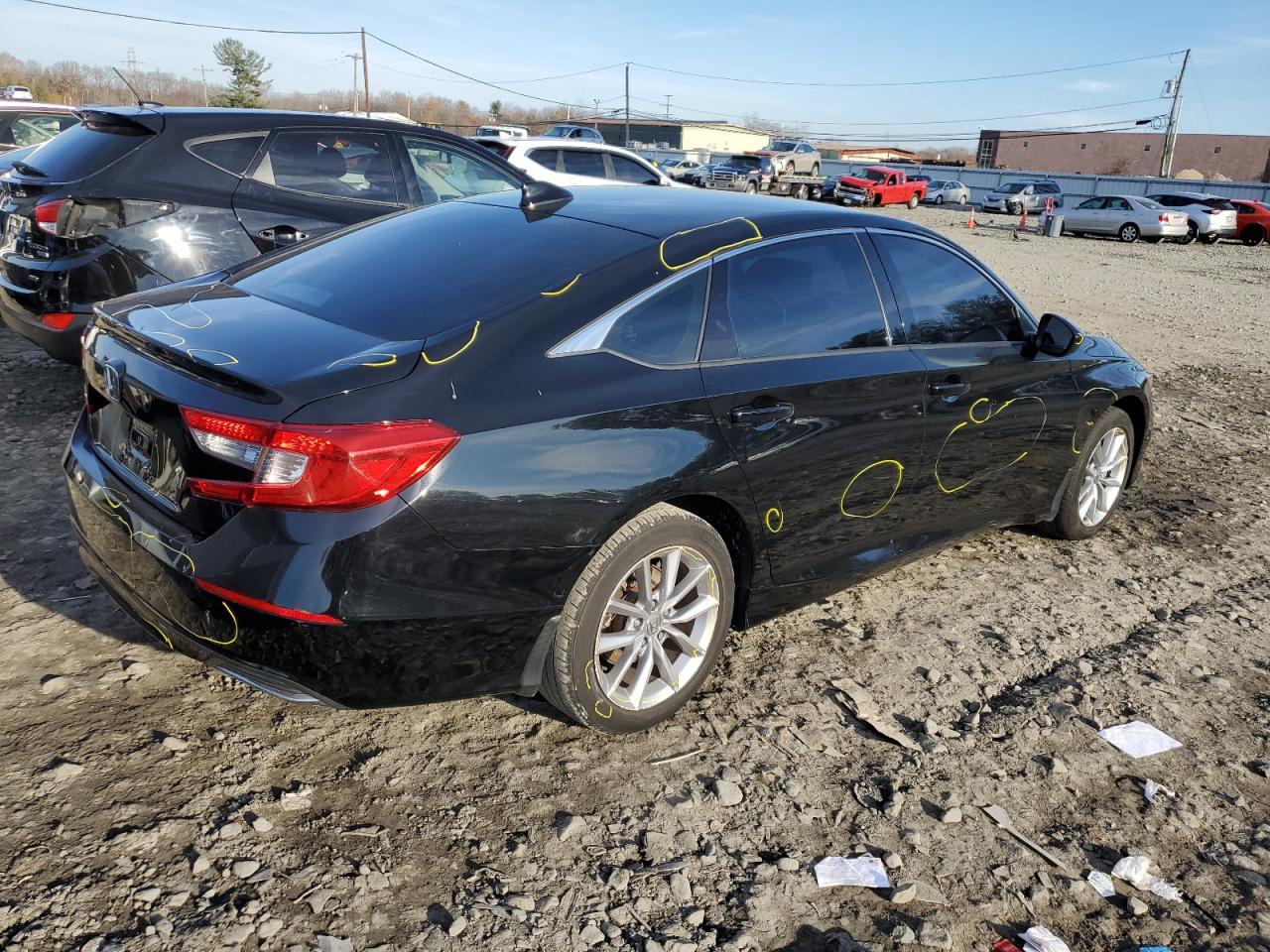 2021 Honda Accord VIN 1HGCV1F10MA001414 Copart auction photo, mechanical / minor dent/scratches damage thumbnail 3