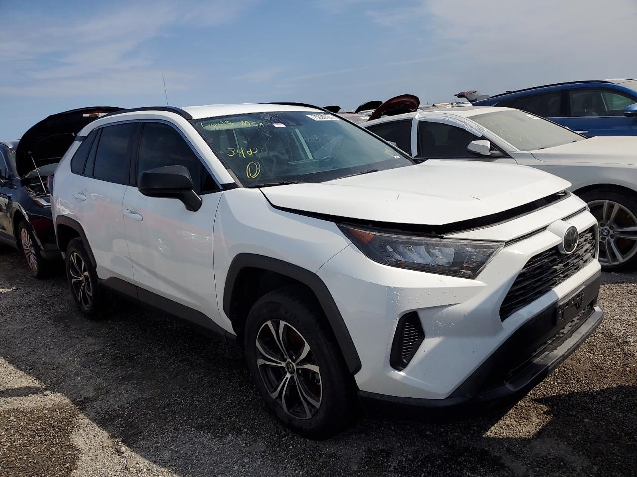 2019 Toyota RAV 4 VIN 2T3H1RFV9KW052376 Copart auction photo, water/flood damage thumbnail 4