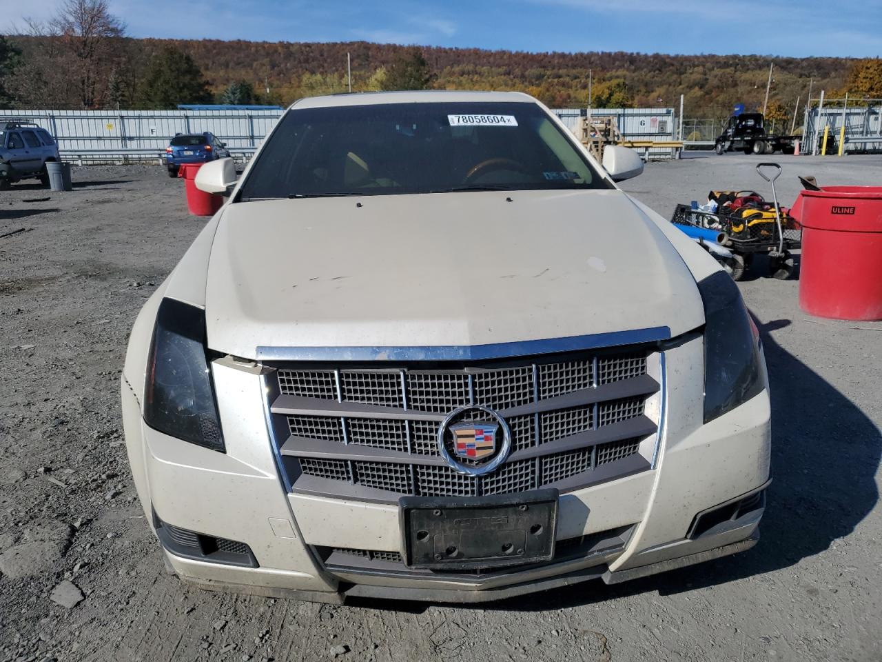 2009 Cadillac CTS VIN 1G6DV57V490170718 Copart auction photo, side damage thumbnail 5