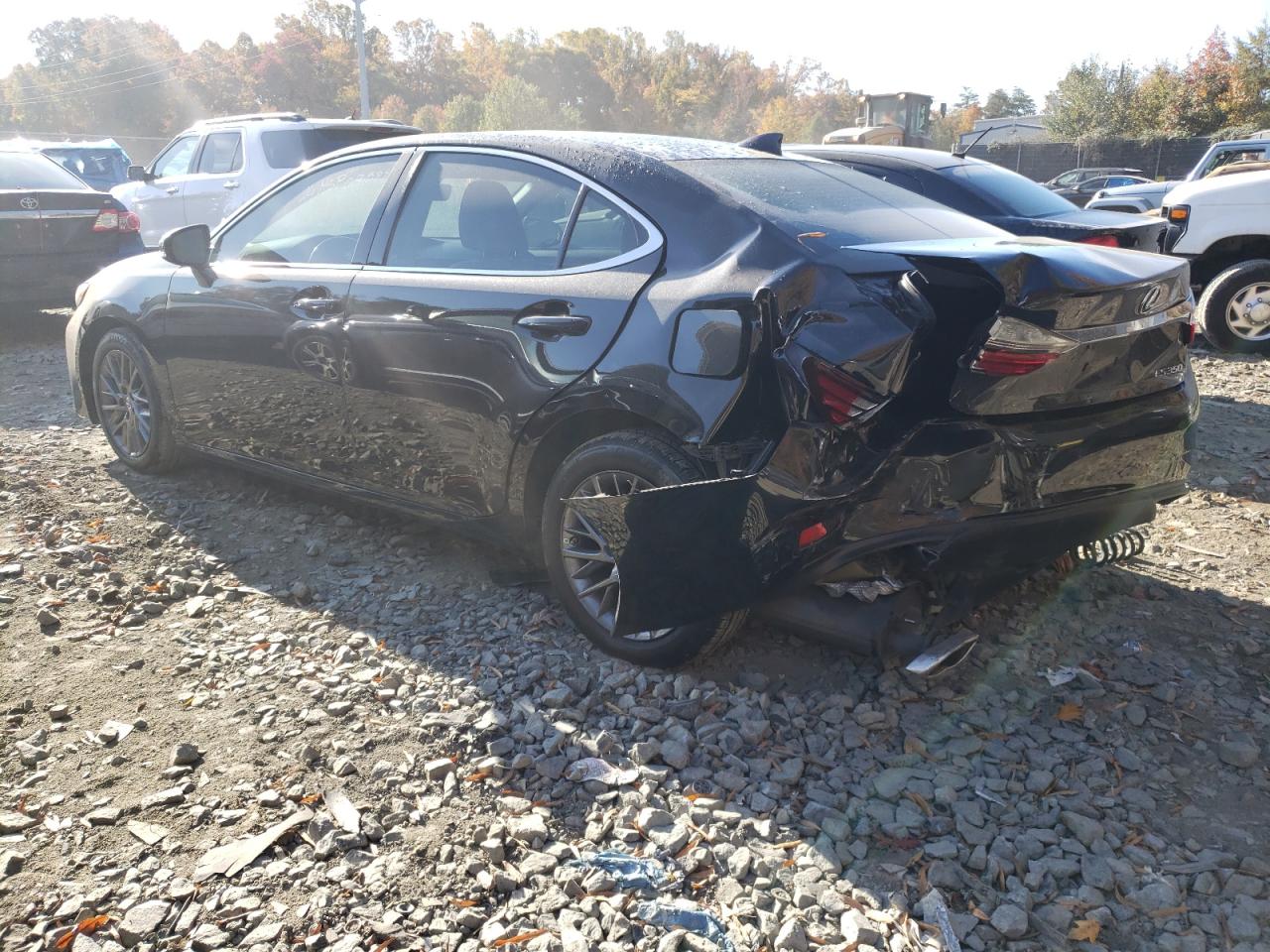 2018 Lexus ES VIN 58ABK1GG4JU100399 Copart auction photo, rear end damage thumbnail 2