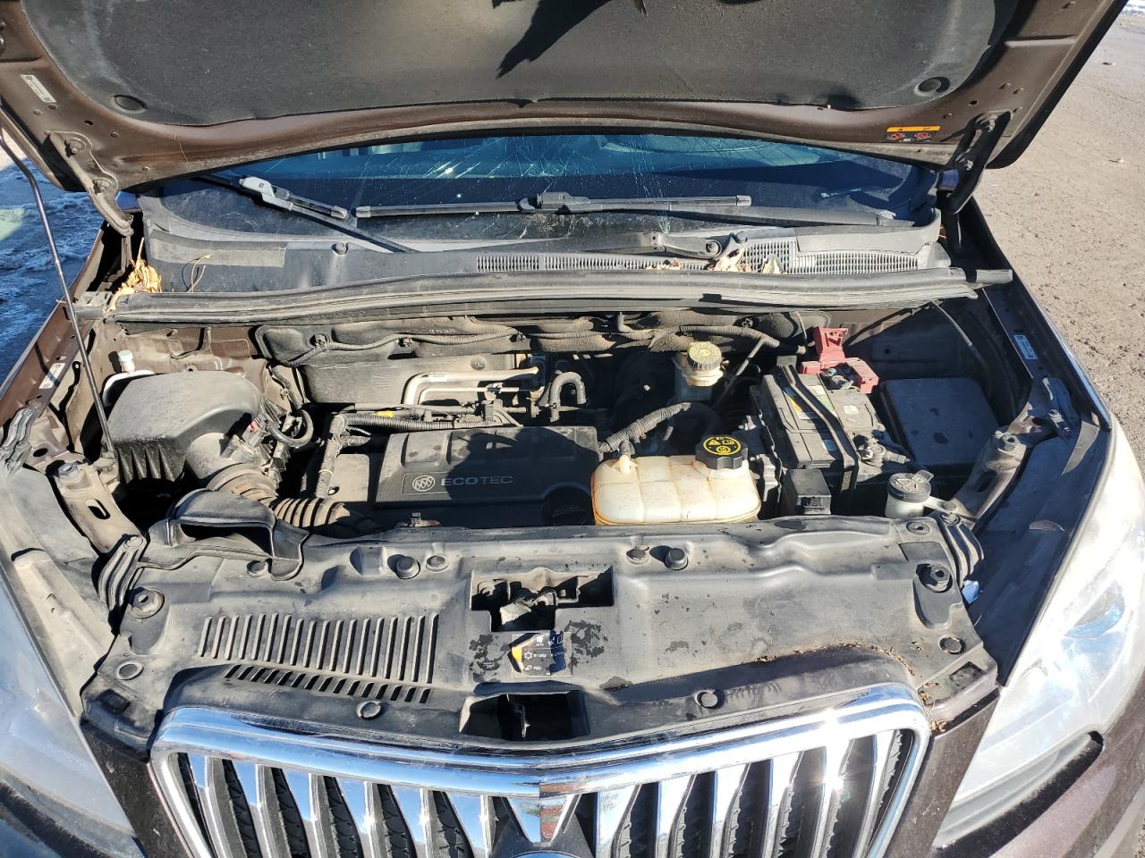 2014 Buick Encore VIN KL4CJFSB2EB580627 Copart auction photo, vandalism / minor dent/scratches damage thumbnail 12