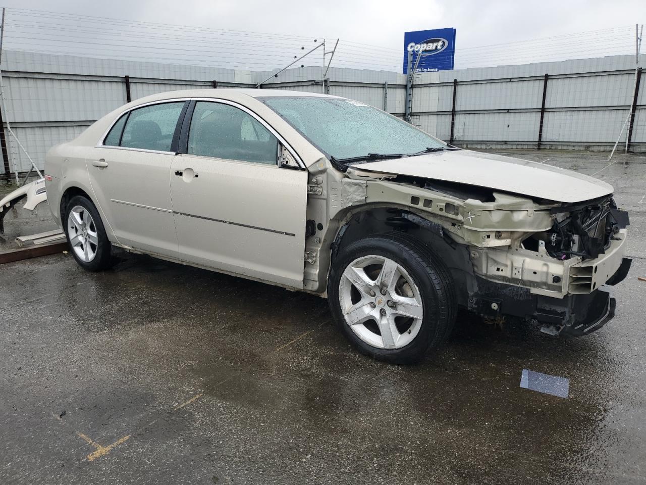 2012 Chevrolet Malibu VIN 1G1ZB5E0XCF338541 Copart auction photo, front end / side damage thumbnail 4
