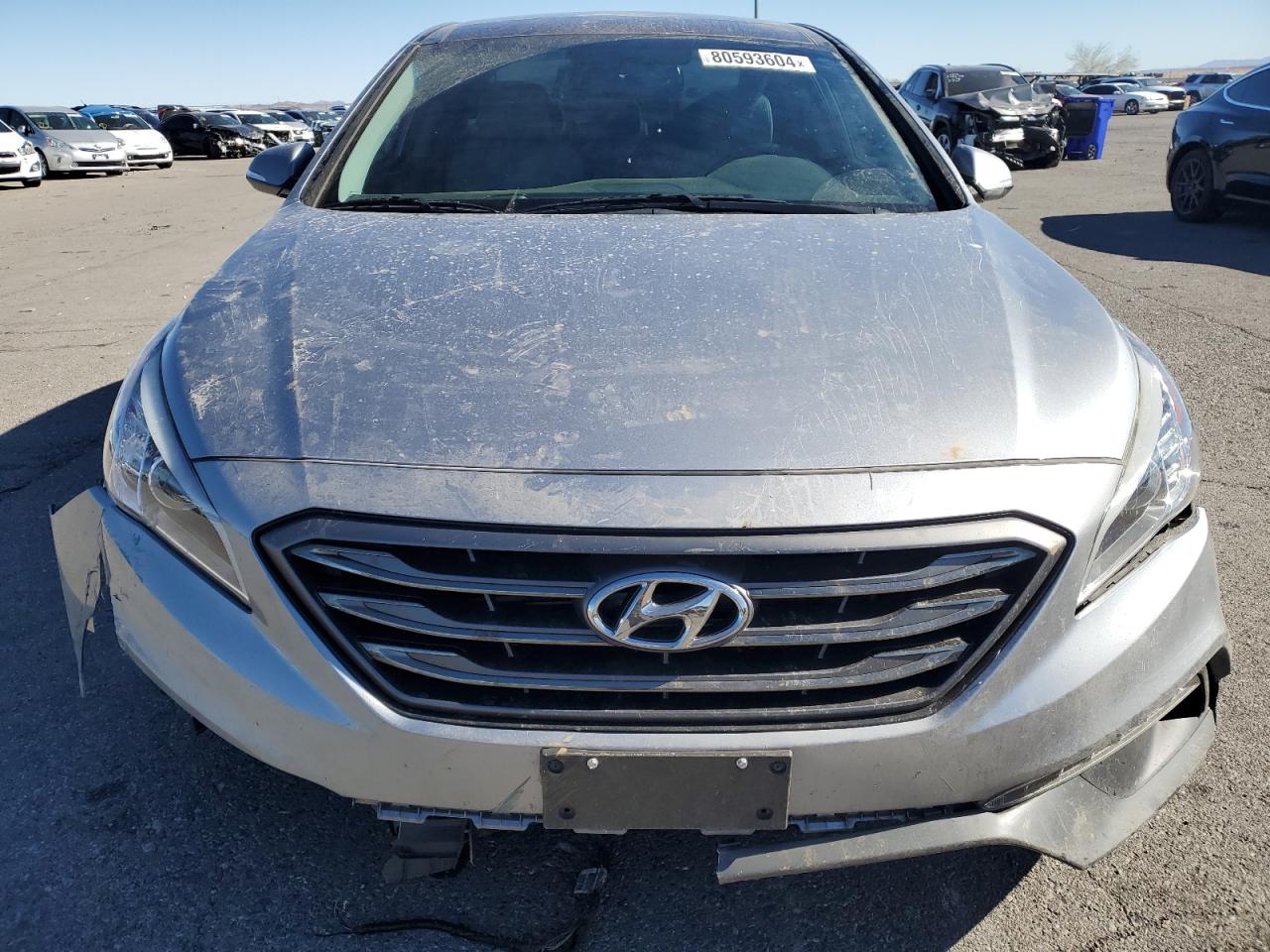 2016 Hyundai Sonata VIN 5NPE34AF0GH414240 Copart auction photo, front end damage thumbnail 5