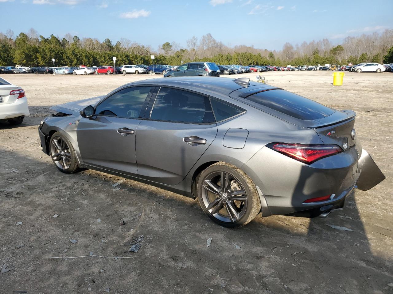 2024 Acura Integra VIN 19UDE4H3XRA009600 Copart auction photo, all over / undercarriage damage thumbnail 2