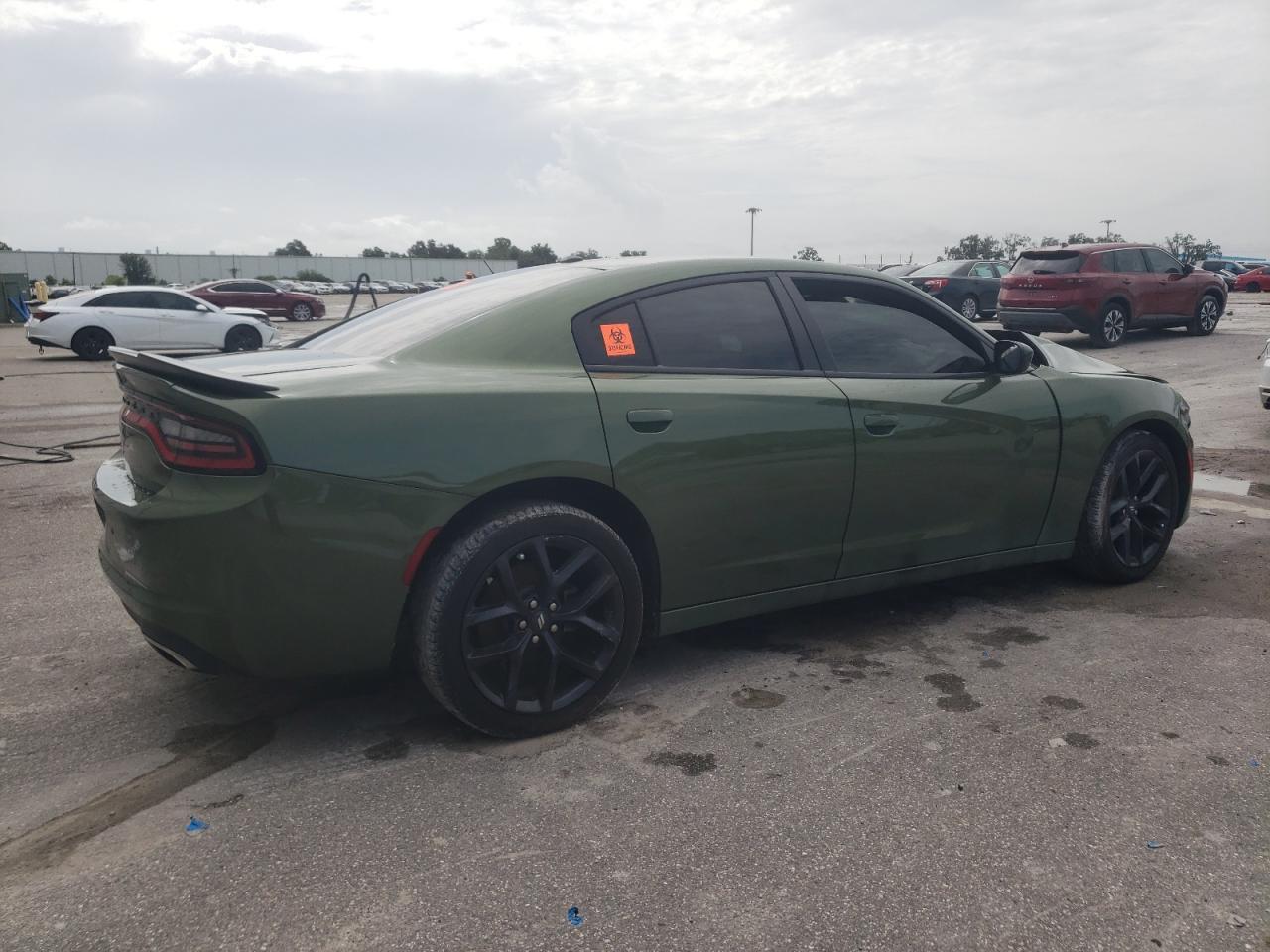 2021 Dodge Charger VIN 2C3CDXBG4MH569699 Copart auction photo, front end damage thumbnail 3