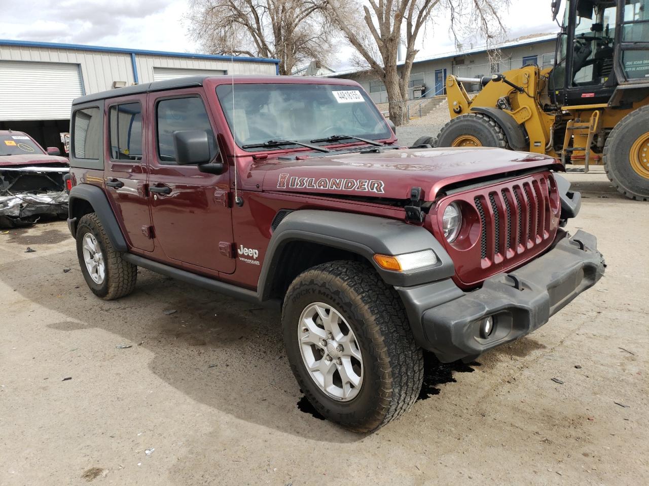 2021 Jeep Wrangler VIN 1C4HJXDN4MW594626 Copart auction photo, front end / mechanical damage thumbnail 4