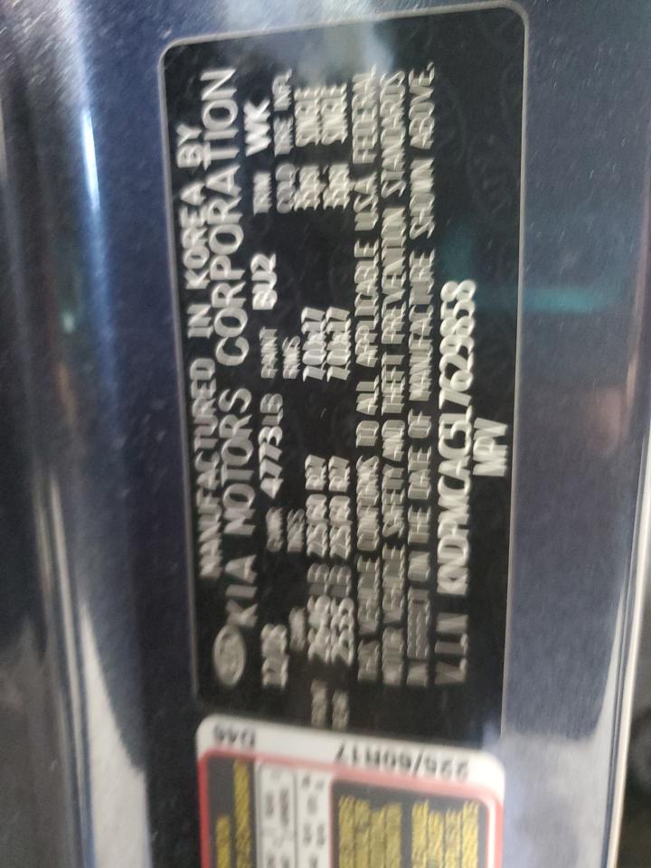 2020 KIA Sportage VIN KNDPMCAC5L7629858 Copart auction photo, front end / side damage thumbnail 13
