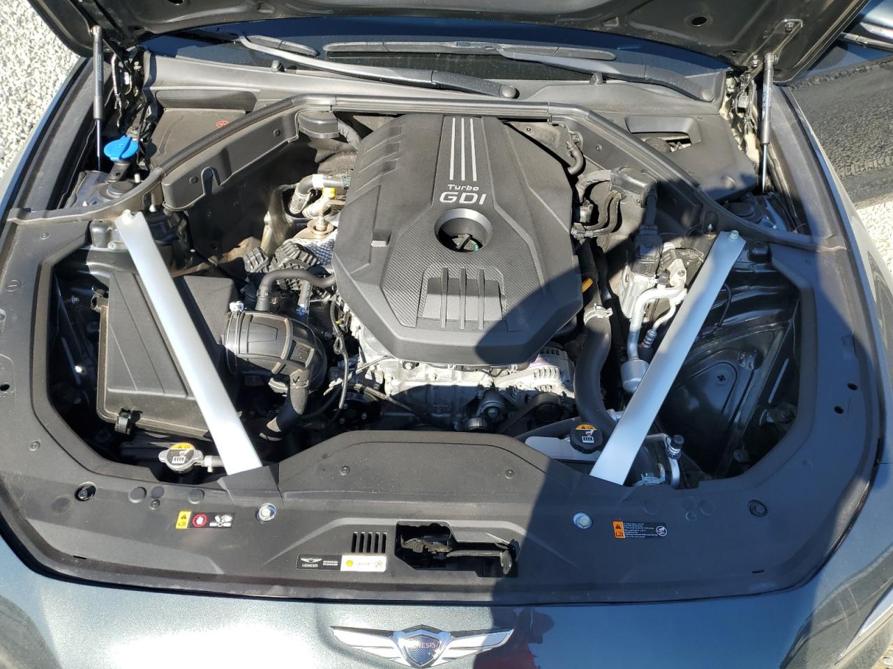 2023 Genesis G70 VIN KMTG34TA9PU120109 Copart auction photo, undercarriage damage thumbnail 11