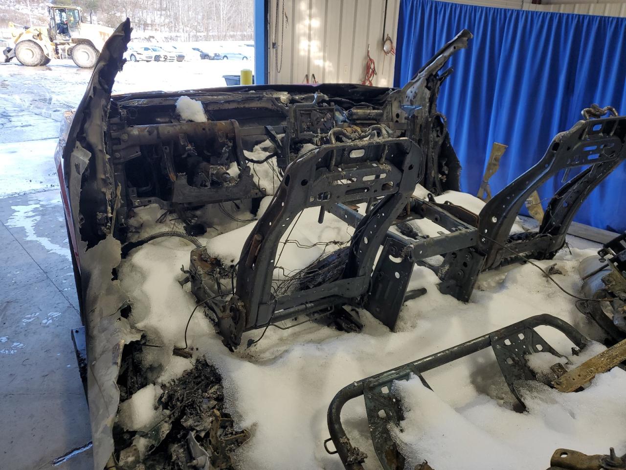 2020 Ford F-150 VIN 1FTEX1EP2LFB86025 Copart auction photo, burn damage thumbnail 8