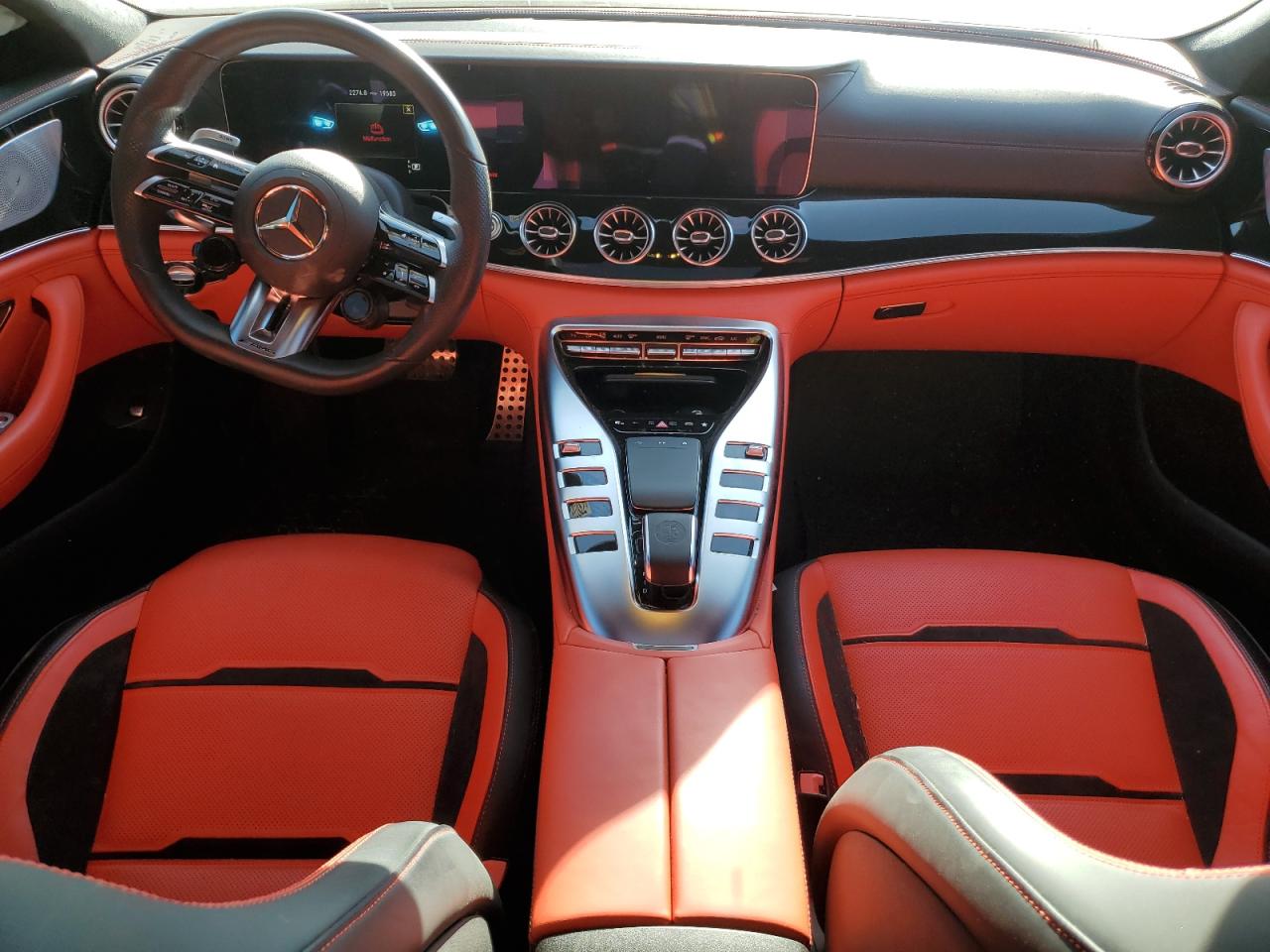 2022 Mercedes-Benz AMG GT VIN W1K7X5KB0NA053519 Copart auction photo, all over damage thumbnail 8