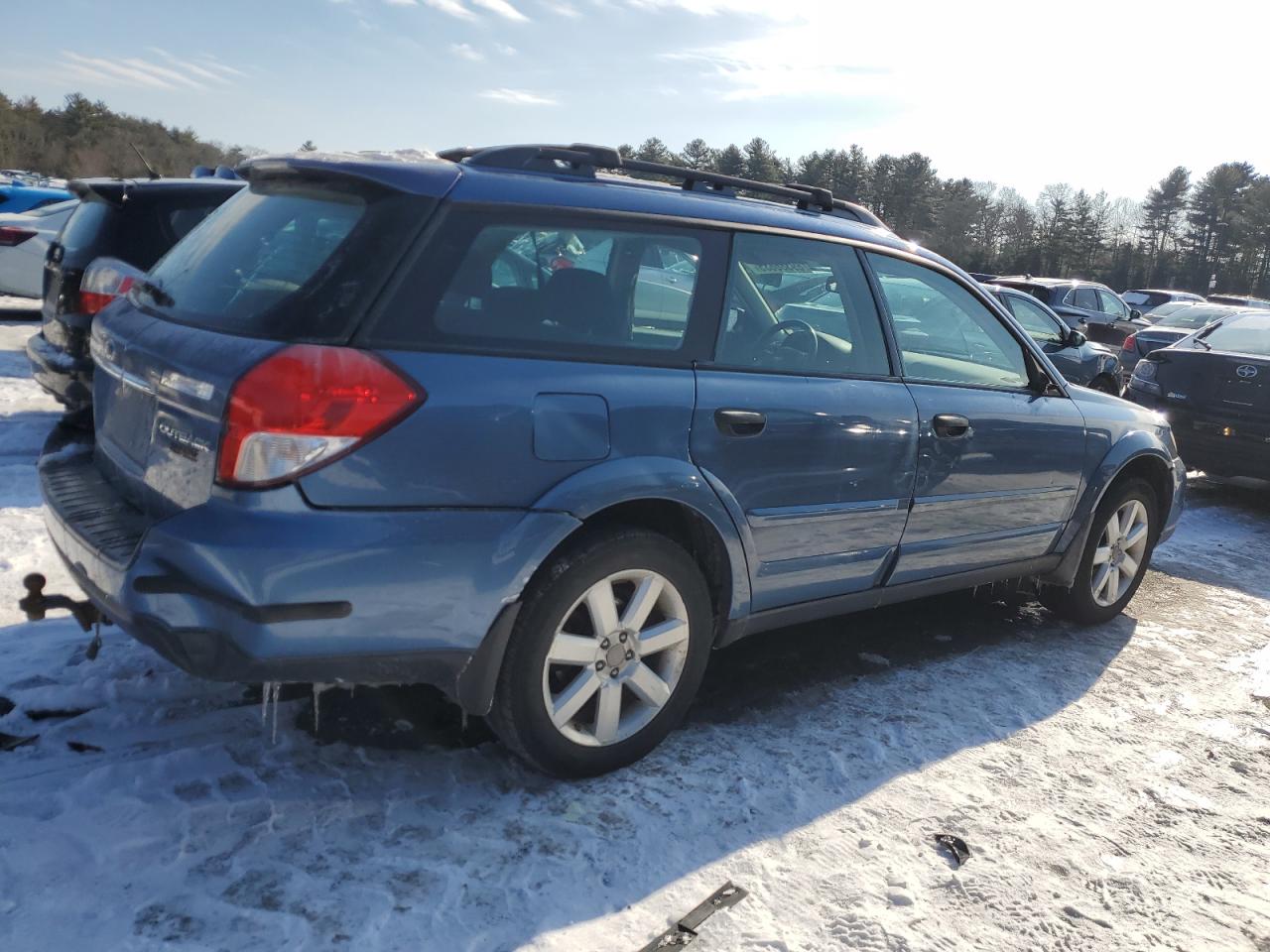 2008 Subaru Outback VIN 4S4BP61CX86320978 Copart auction photo, rear end / front end damage thumbnail 3