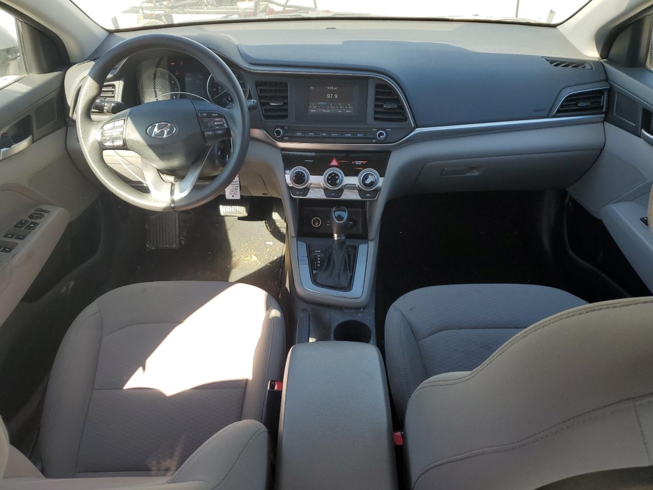 2019 Hyundai Elantra VIN 5NPD74LF6KH486002 Copart auction photo, rear end / front end damage thumbnail 8