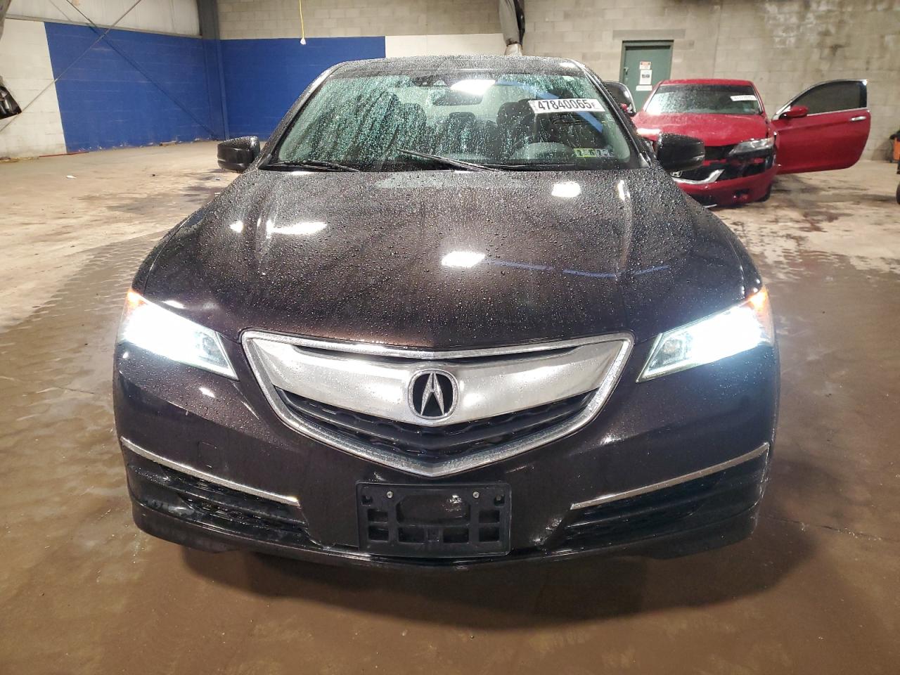 2015 Acura TLX VIN 19UUB3F5XFA003332 Copart auction photo, side / rear end damage thumbnail 5