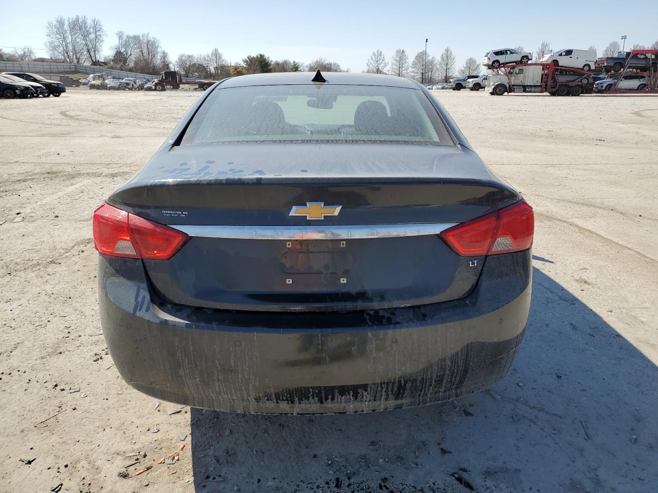 2014 Chevrolet Impala VIN 2G1125S35E9115282 Copart auction photo, front end / side damage thumbnail 6