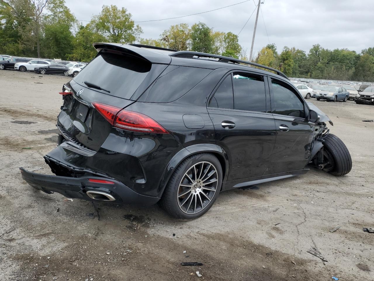 2020 Mercedes-Benz GLE VIN 4JGFB5KB7LA265928 Copart auction photo, all over damage thumbnail 3