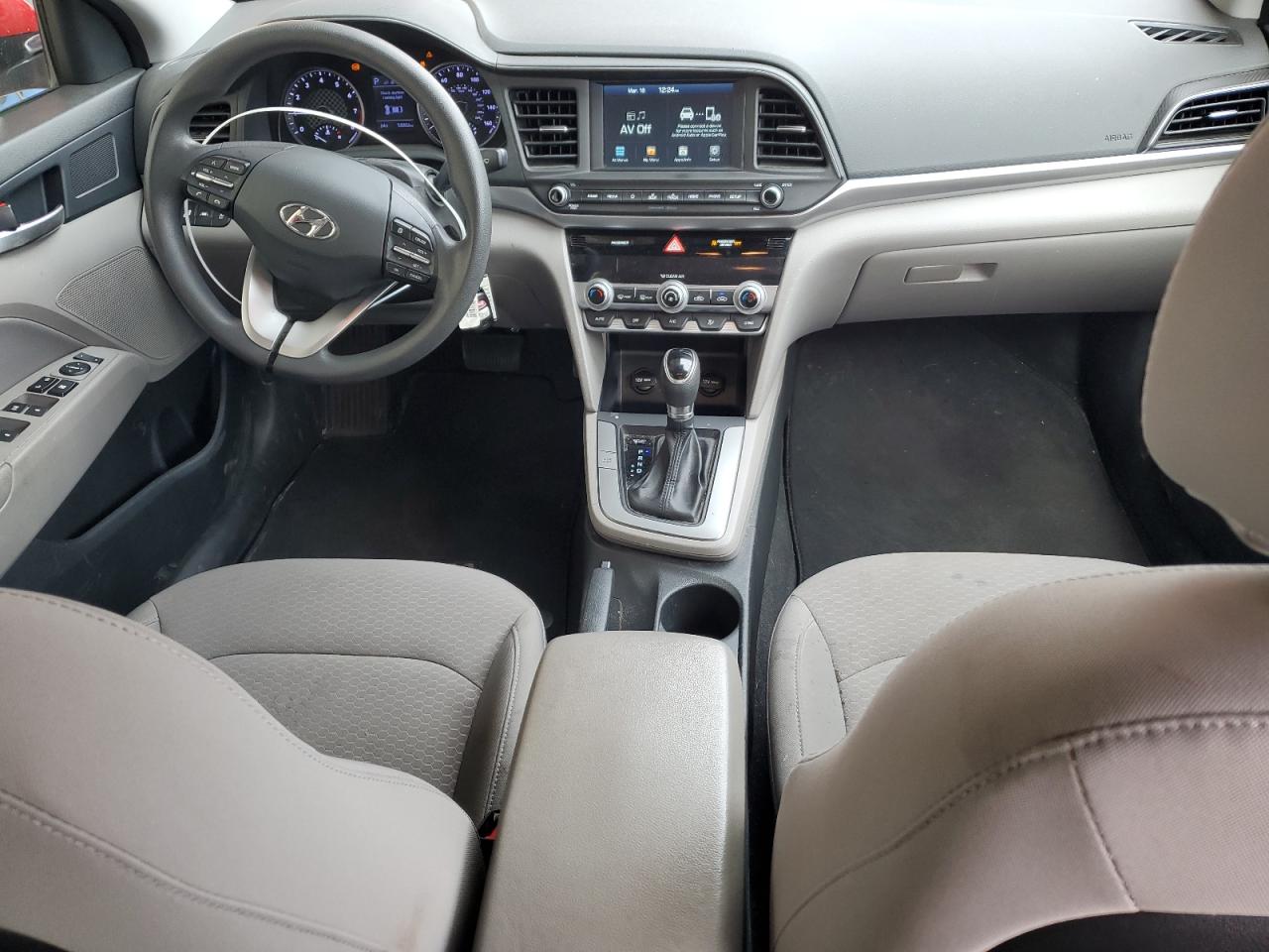 2020 Hyundai Elantra VIN 5NPD84LF2LH588105 Copart auction photo, front end damage thumbnail 8