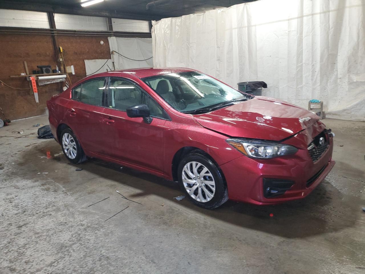 2019 Subaru Impreza VIN 4S3GKAA60K3604554 Copart auction photo, front end / side damage thumbnail 4