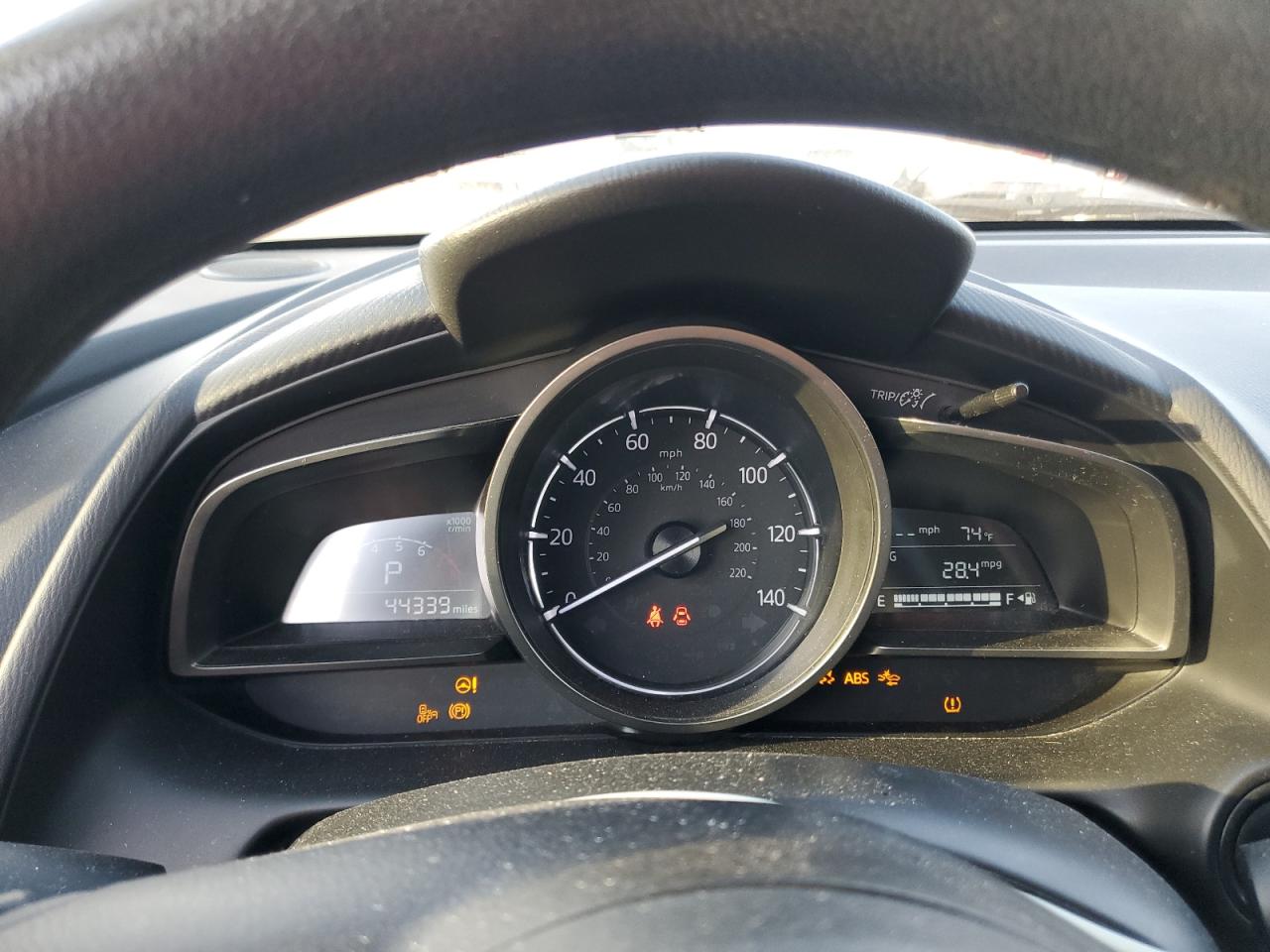 2019 Mazda CX-3 VIN JM1DKDB79K1460879 Copart auction photo, rear end / front end damage thumbnail 9