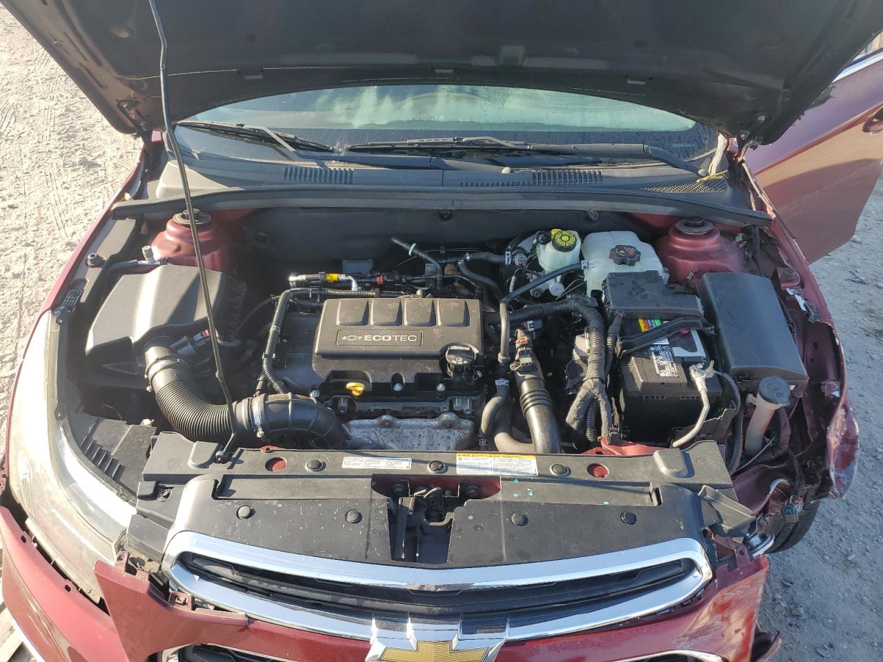 2016 Chevrolet Cruze VIN 1G1PE5SB6G7167176 Copart auction photo, front end damage thumbnail 13