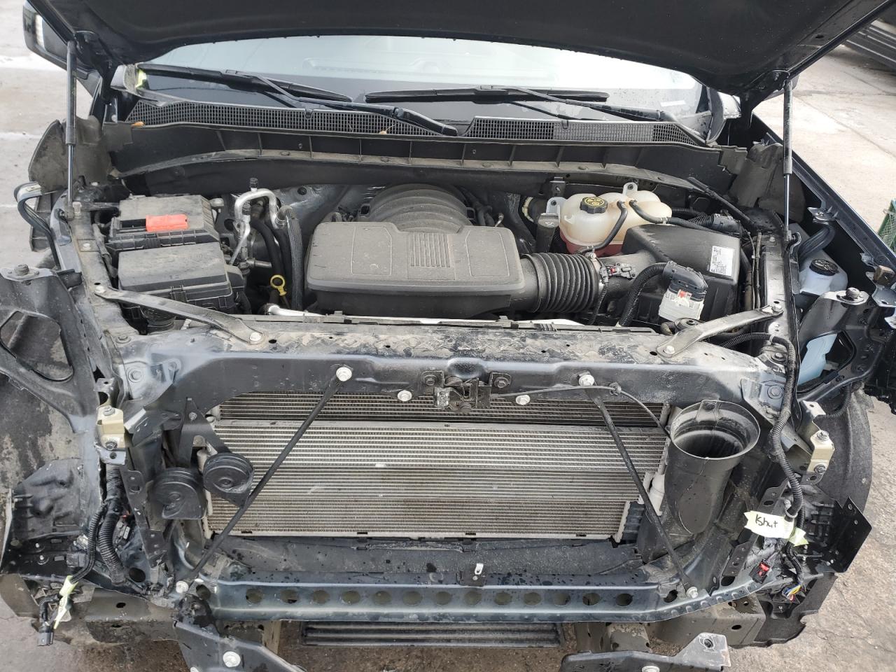 2021 Chevrolet Silverado VIN 1GCUYEED9MZ275189 Copart auction photo, front end damage thumbnail 11