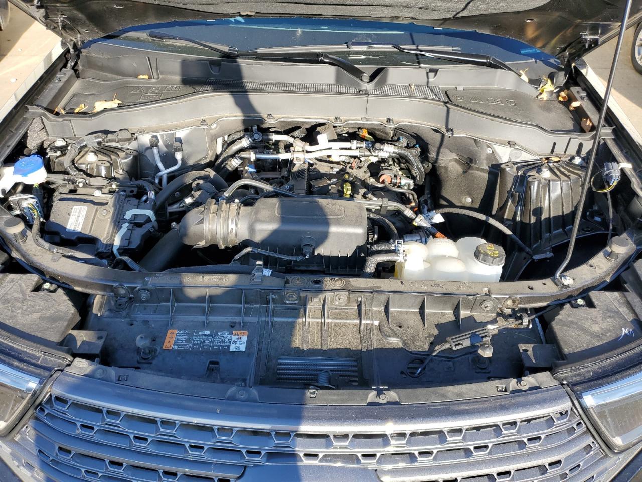 2023 Ford Explorer VIN 1FMSK8DH7PGB91351 Copart auction photo, side damage thumbnail 14