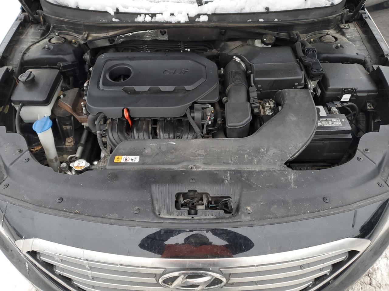 2015 Hyundai Sonata VIN 5NPE24AF0FH145481 Copart auction photo, vandalism damage thumbnail 11