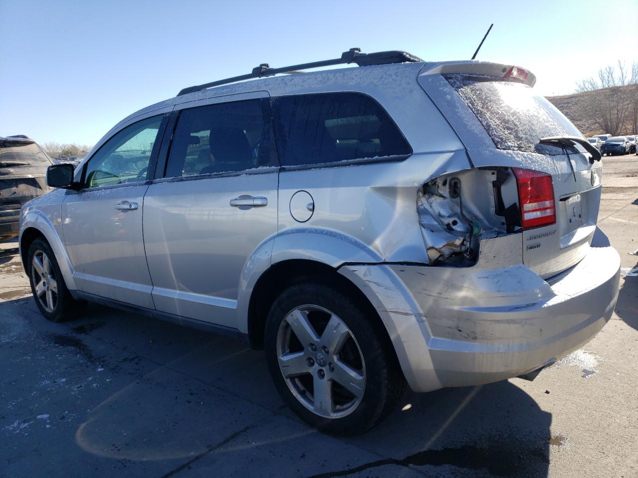 2009 Dodge Journey VIN 3D4GH57V29T134176 Copart auction photo, rear end / hail damage thumbnail 2