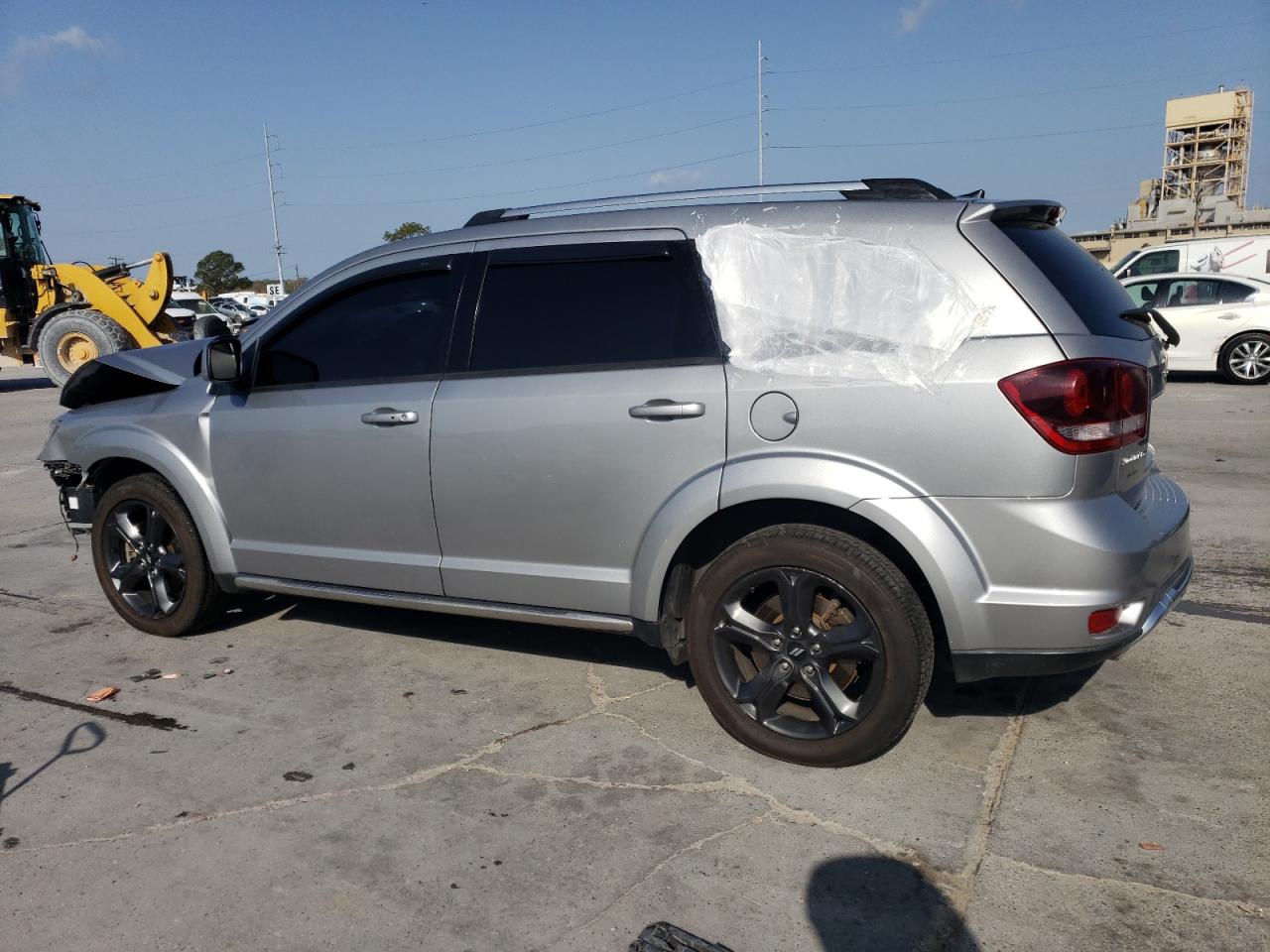 2018 Dodge Journey VIN 3C4PDCGG9JT512979 Copart auction photo, front end / side damage thumbnail 2