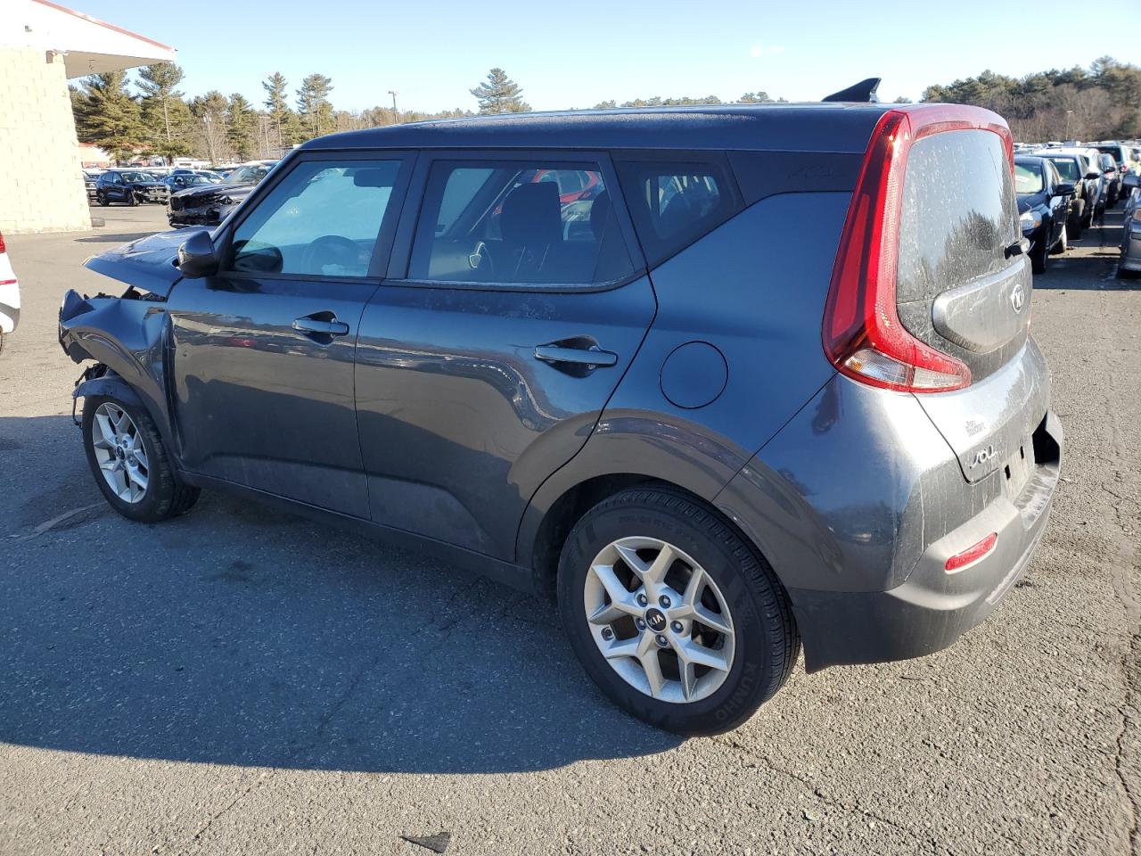 2020 KIA Soul VIN KNDJ23AU1L7731548 Copart auction photo, front end / minor dent/scratches damage thumbnail 2